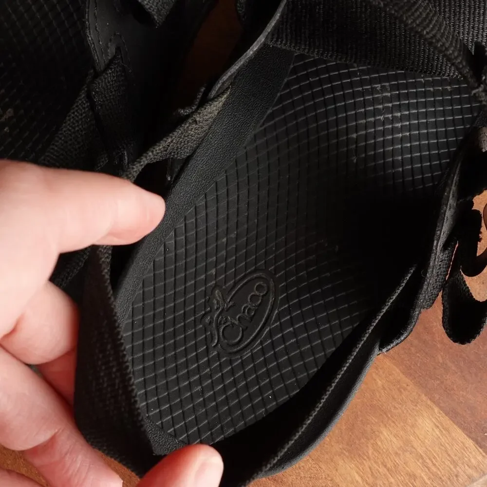Chaco Sandals Mens SZ‎ 13 Black Lowdown Outdoor Waterproof Hiking Gorpcore Shoes